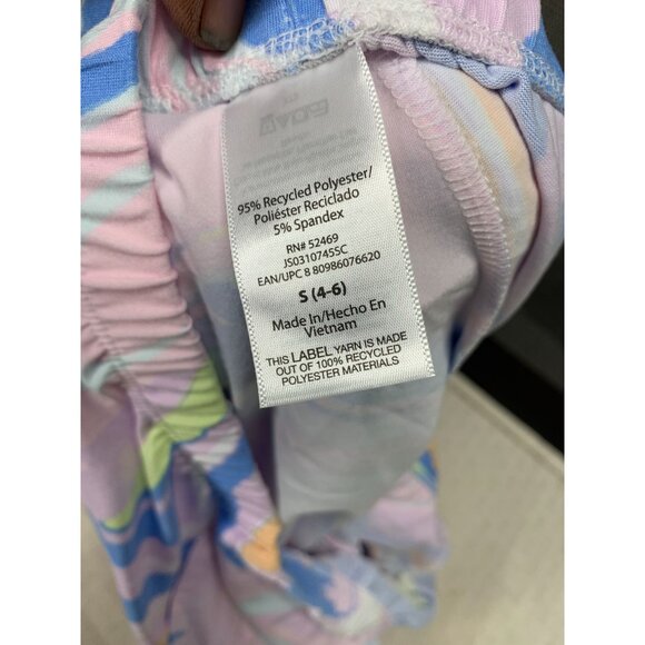 Joyspun Womens Size S (4-6) Marble Swirl Tank & Shorts Sleepwear Set Multicolor - Picture 10 of 11